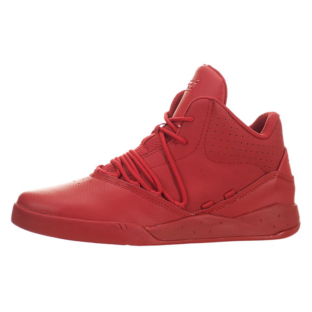 Supra Estaban Red Shoes - Supra Sneakers Mens Factory Outlet Canada