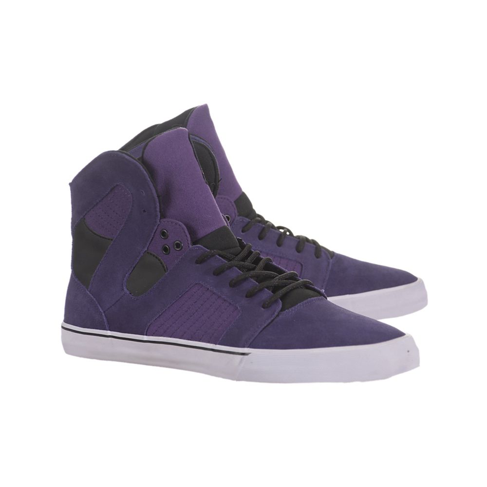 Supra Pilot Purple Shoes - Supra Skate Shoes Mens Sale Canada