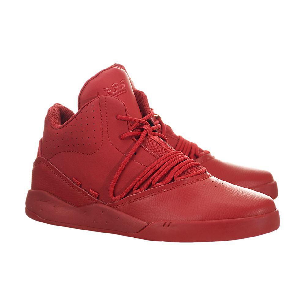 Supra Estaban Red Shoes - Supra Sneakers Womens Clearance Canada