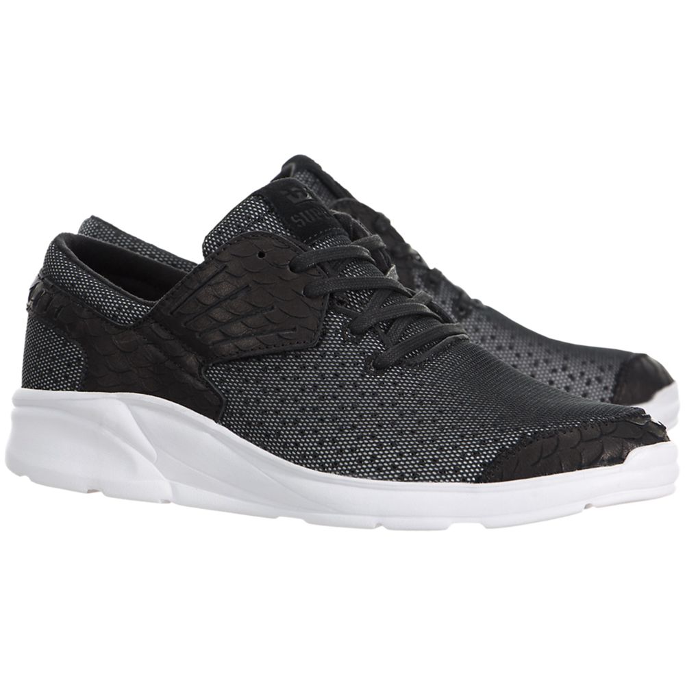 Supra Motion Black White Shoes - Supra Running Shoes Womens Sale Canada